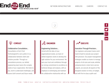 Tablet Screenshot of end2endtechnologies.com